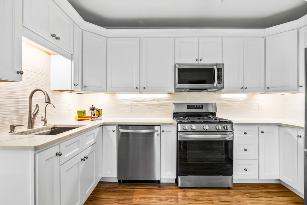 Newton Condo Just Listed - stainless steel appliances