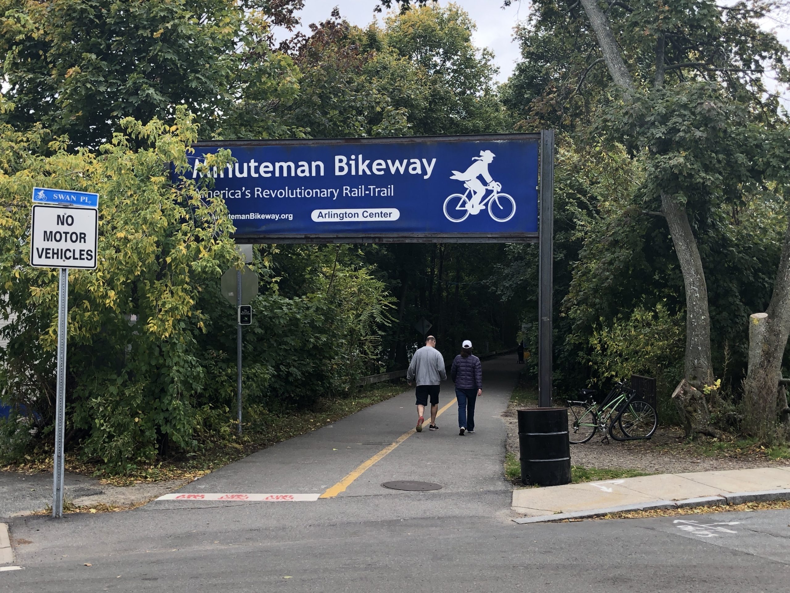 Minuteman Bikeway Entrance